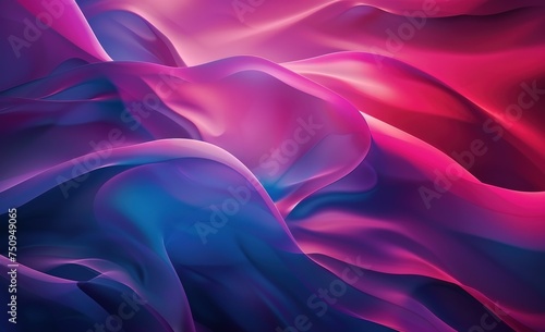 Purple, black hues in a swirling abstract liquid pattern, Curve Dynamic Fluid Liquid Wallpaper ideal for creative multicolor Neon Sky Gradient Background. © Ram rider