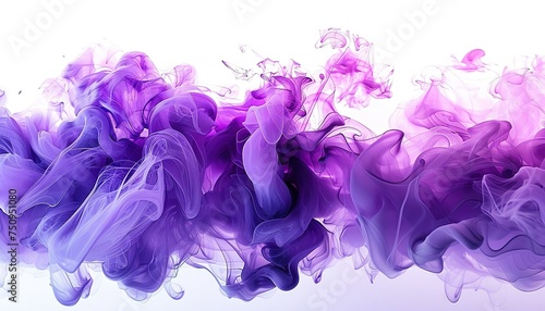 Vibrant purple ink swirls create a smoke pattern. Abstract Modern Business Background wallpaper background purple wavy lines