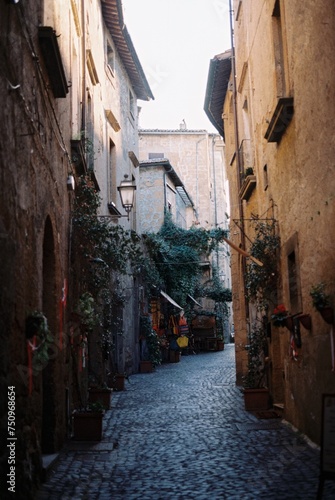 narrow street in the town © joshuahockema