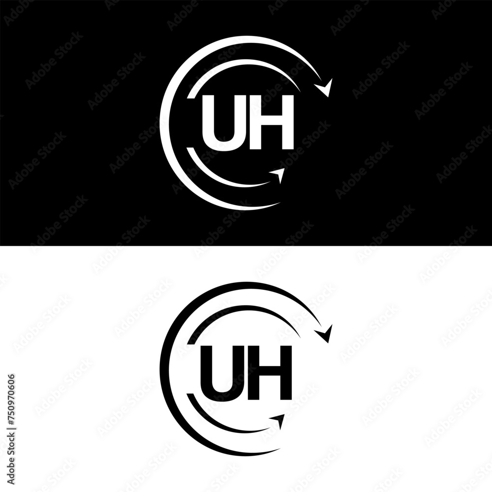 UH letter logo minimal unique and simple logo design, UH creative modern monogram logo style
UH letter logo minimal unique and simple logo design, UH creative modern monogram logo style