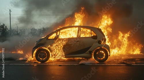 electric vehicle fire