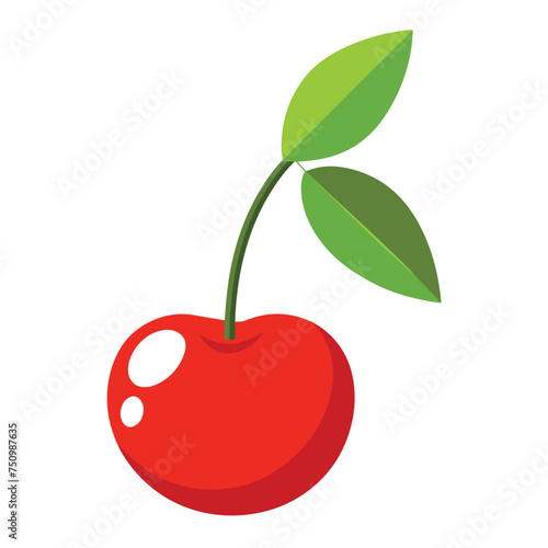 Illustration of a cherry