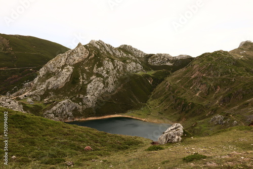 Somiedo Natural Park is a protected area located in the central area of the Cantabrian Mountains in the Principality of Asturias in northern Spain photo