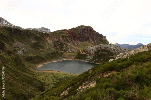 Somiedo Natural Park is a protected area located in the central area of the Cantabrian Mountains in the Principality of Asturias in northern Spain photo