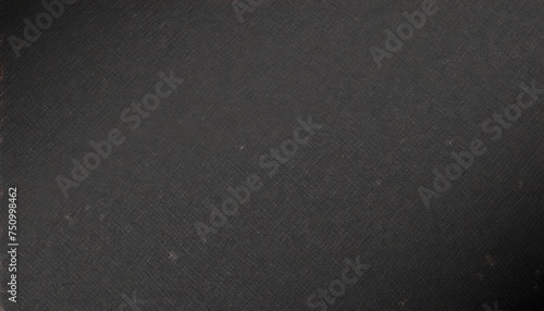 simple black background with fabric textile grey texture detail and polished gradient for elegant luxury background generated