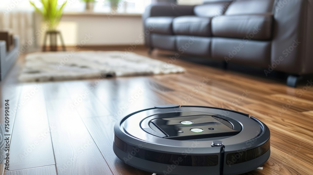 robotic vacuum cleaner on laminate wood floor smart cleaning technology robotic vacuum cleaner on laminate wood floor smart cleaning technology