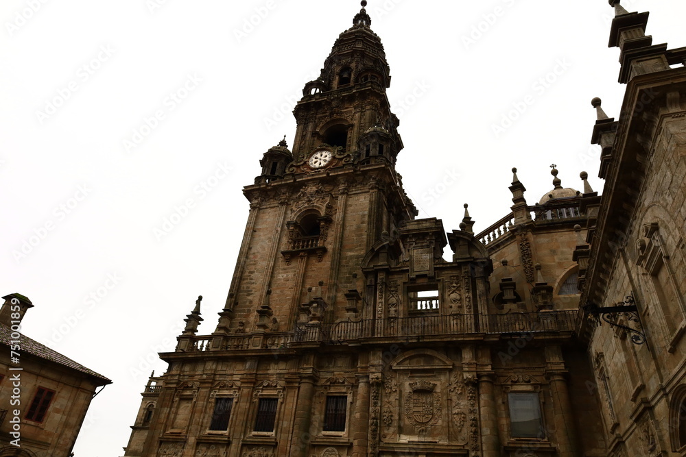 Santiago de Compostela is the capital of the autonomous community of Galicia, in northwestern Spain