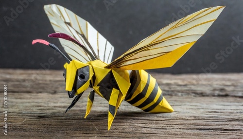 origami paper bee photo