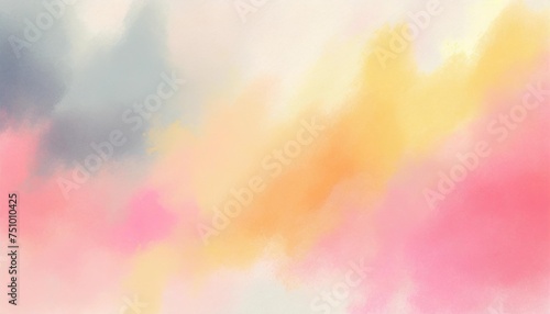 abstract watercolor background splash of colors in pink and peach fuzz tones a colorful illustration backdrop texture the color of 2024