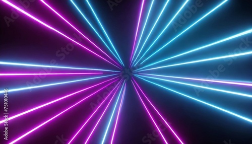 neon lights blue and purple seamless loop background motion graphics animation