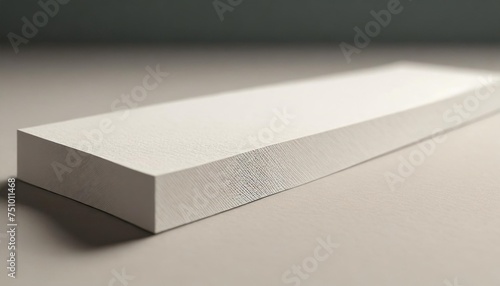 white paper kraft small strip deckle edge 1 photo