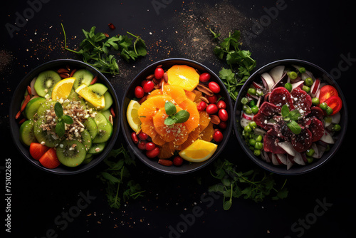 bowls at a kitchen