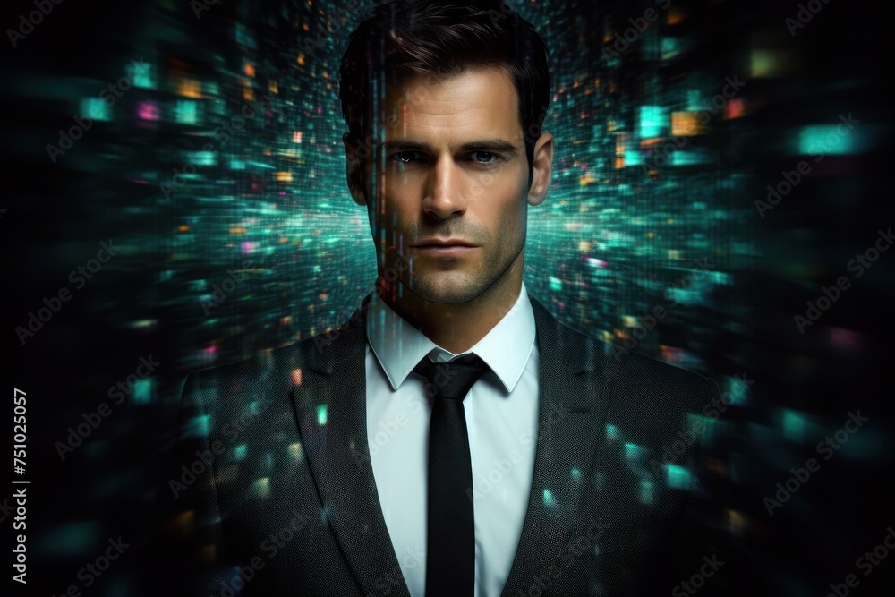a man in a suit and tie a man in a suit and tie