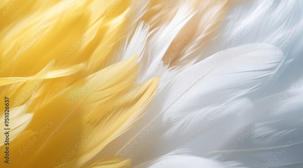 a close up of feathers a close up of feathers