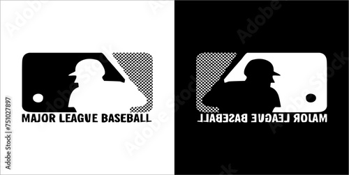 Illustration vector graphics of baseball icon