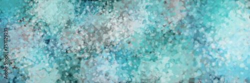 acuarela turquesa  azul  blanco   abstracta  texturizada   grunge  lienzo  textura de papel  variopinto  c  lido  frio  estaci  n  con espacio  dise  o  patr  n  web  redes  bandera  horizontal  iluminado