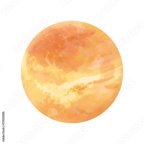 金星のイラスト