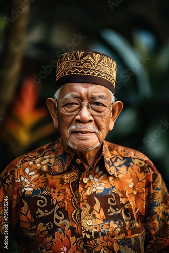 Indonesian old men business Office employees