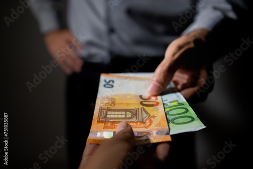 Φωτογραφία The picture represents cases of corruption and bribery in many different cases such as politics, football, business in Brazil, Europe and the USA