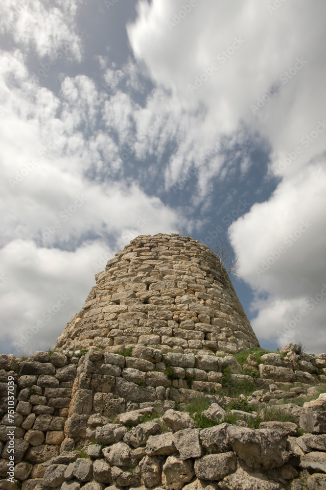 Nuraghe Is Paras - Isili - an archeological site of Isili, a town in the historical region of Sarcidano, province of South Sardinia built in the 15-14th century bc. 