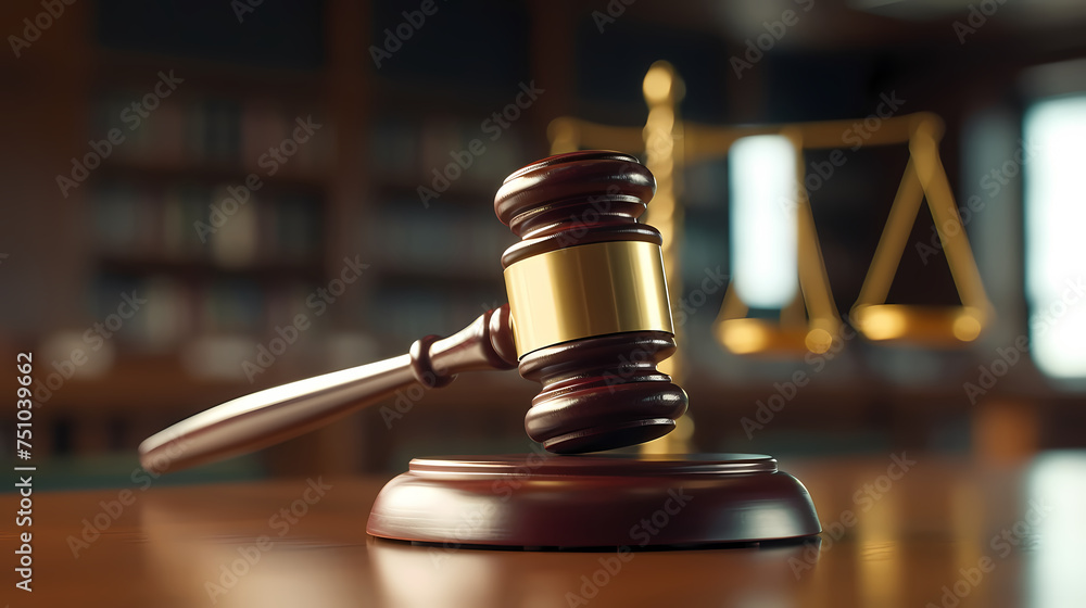 Judge hammer on wooden table background justice concept Judge hammer on wooden table background justice concept