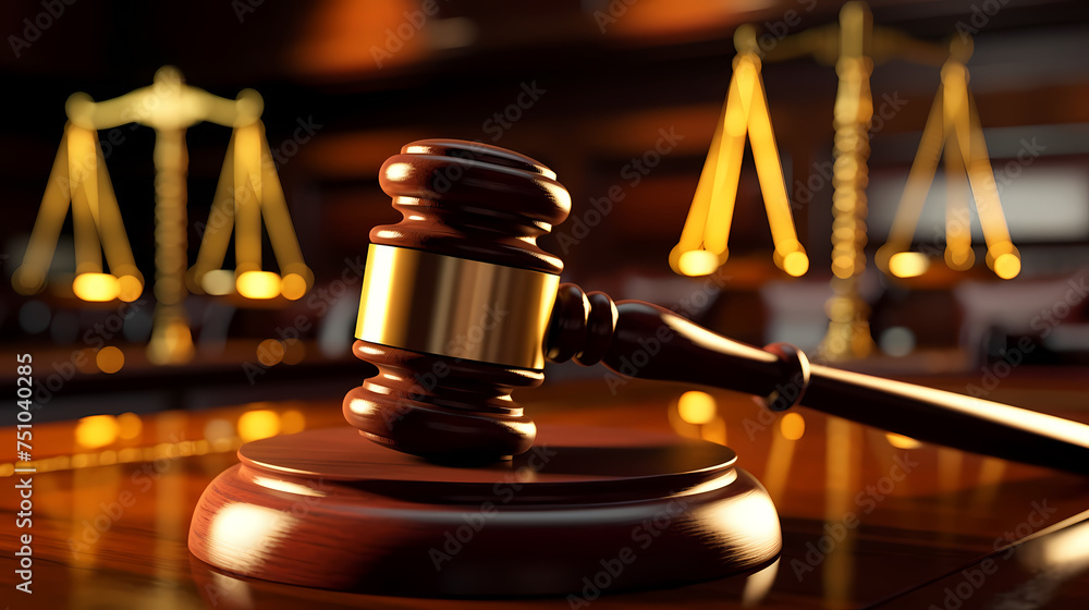 Judge hammer on wooden table background justice concept Judge hammer on wooden table background justice concept
