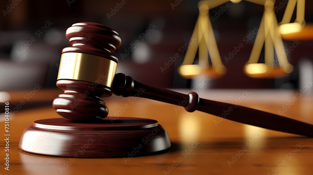 Judge hammer on wooden table background justice concept Judge hammer on wooden table background justice concept