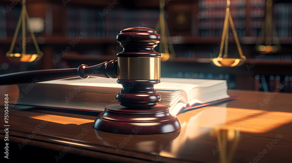Judge hammer on wooden table background justice concept Judge hammer on wooden table background justice concept