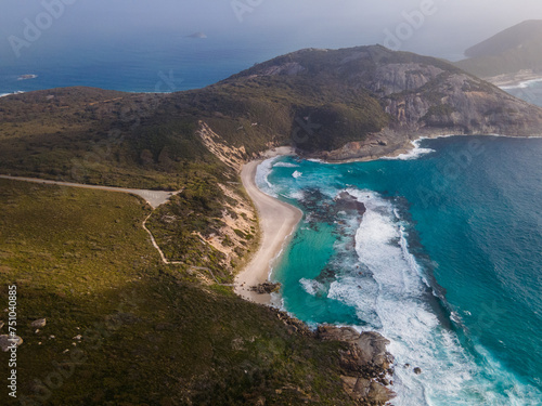 Beautiful beach cove in Australia  photo