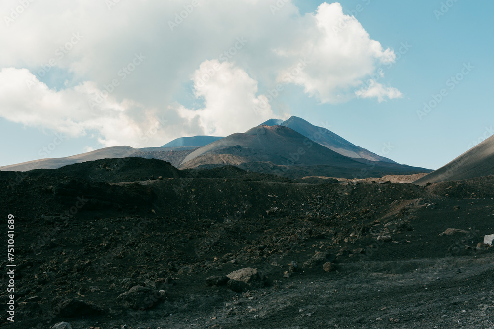 Landscape of Etna Volcano in Sicily. Landscape of Etna Volcano in Sicily.