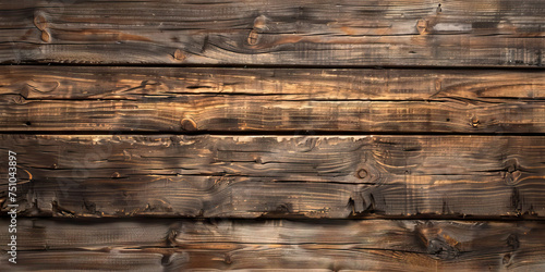 Rustic wooden plank texture background. Weathered wood surface with natural grain pattern. Vintage wood backdrop