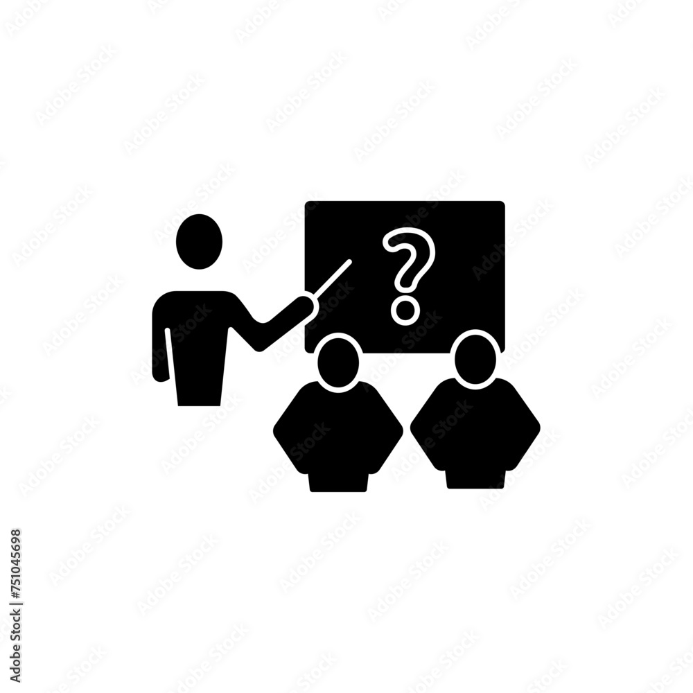 training concept line icon. Simple element illustration. training concept outline symbol design. training concept line icon. Simple element illustration. training concept outline symbol design.
