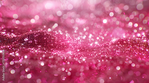 pink shine giltter wallpaper