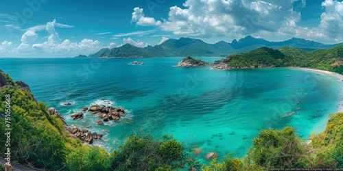 breathtaking landscapes island Koh Samui in Thailand © toomi123