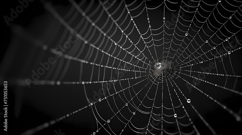 Intricate spider web © Derby