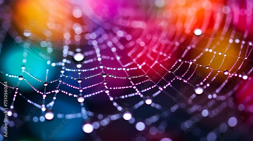 Intricate spider web Intricate spider web
