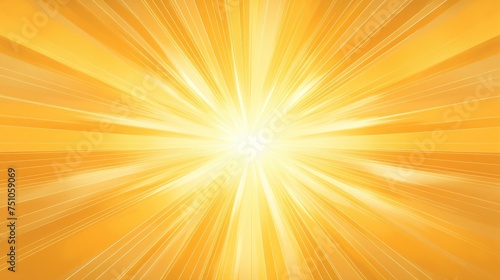 A vibrant yellow or golden background with a star burst in the center shining brightly. Copy space.