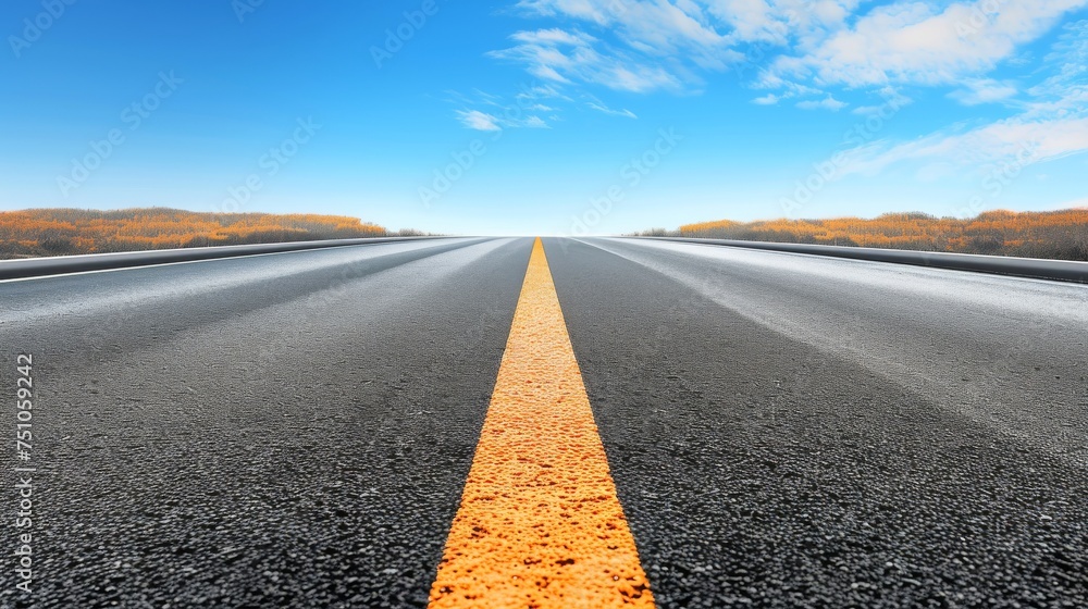 Close-up,Empty asphalt road highway background Close-up,Empty asphalt road highway background