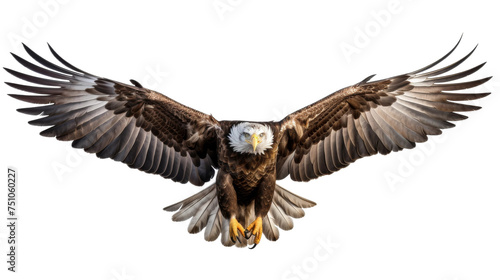 Bald Eagle's Soar on Transparent Background