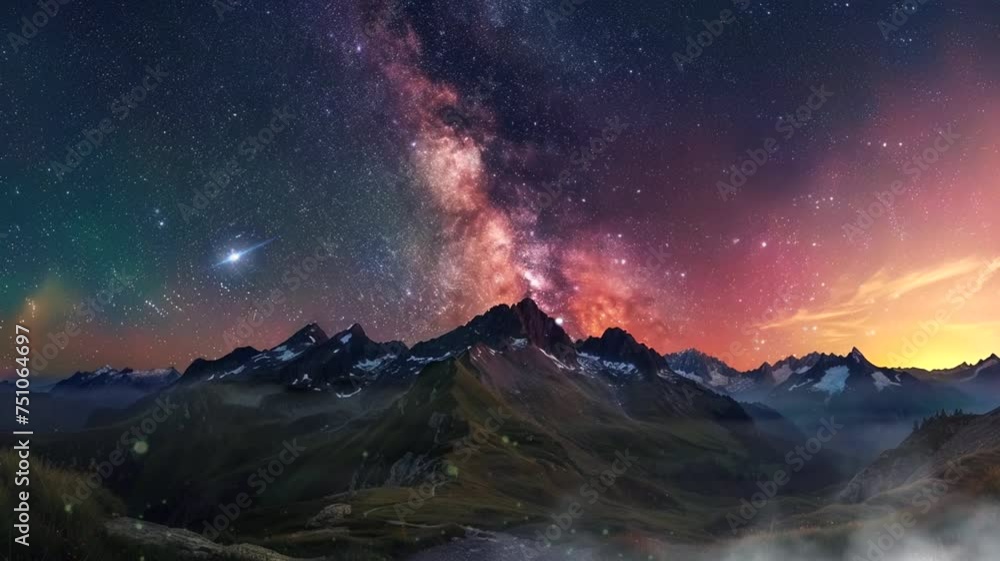 Dramatic mountain horror scene, animated virtual repeating seamless 4k Dramatic mountain horror scene, animated virtual repeating seamless 4k
