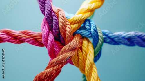 Concept of a strong diverse network rope team