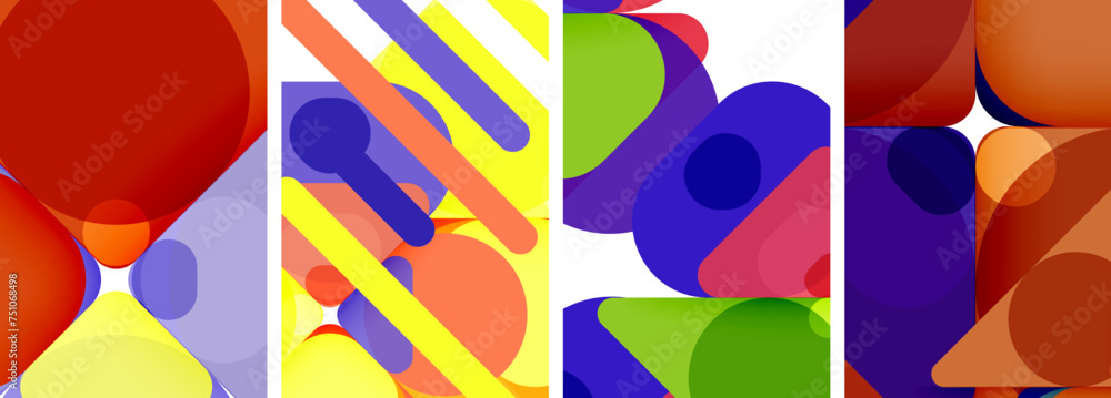 Geometric elements abstract backgrounds for wallpaper, business card, cover, poster, banner, brochure, header, website