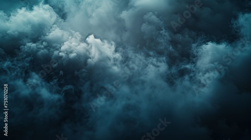 Dark Sky With Storm Clouds © Ilugram