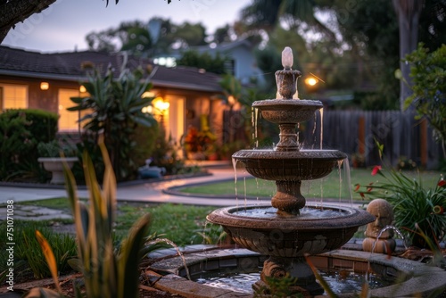 Front Yard Water Fountain