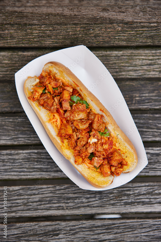 Chicken Submarine Sandwich Chicken Submarine Sandwich