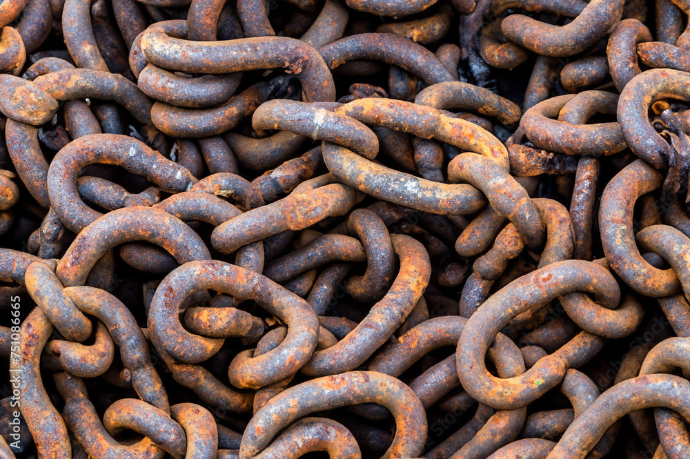 rusty old chains for fishing texture rusty old chains for fishing texture
