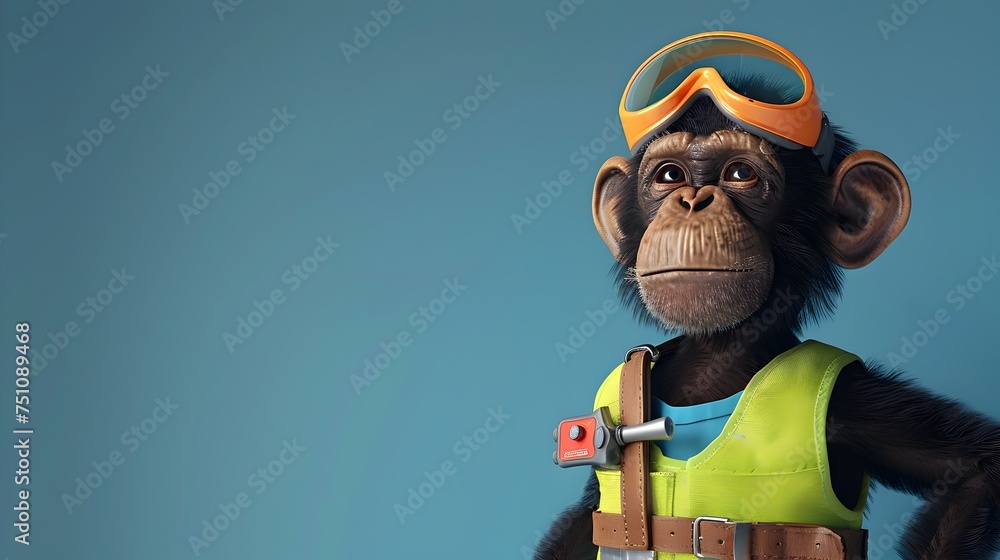 Chimpanzee in Pilot Gear Industrial Design Meets Aviation Chimpanzee in Pilot Gear Industrial Design Meets Aviation