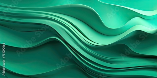Abstract water ocean wave, green, aqua, teal texture. green water wave graphic resource as background for ocean wave abstract. Isolated transparent wavy backdrop for copy space text. Paintover