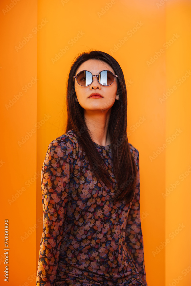 Portrait of fashion Asian woman Portrait of fashion Asian woman