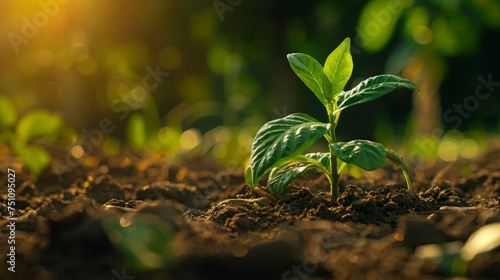 Cradle of Vitality: Nurturing the Seedlings of Tomorrow in Fertile Soil